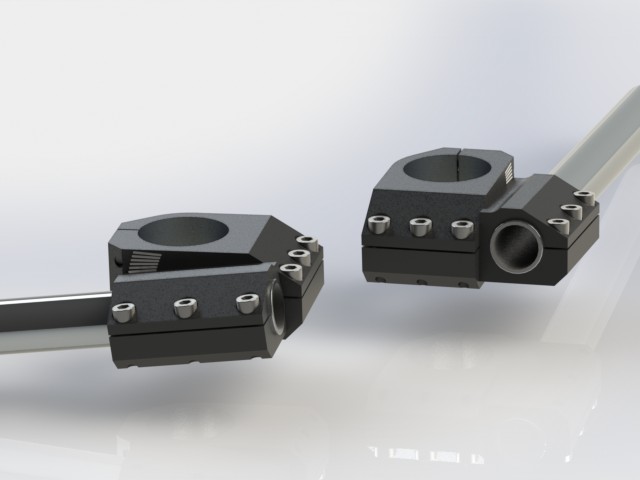 摩托车用可调夹式车把